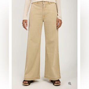 Citizens Of Humanity wide leg Beverly trouser in Taos Sand
